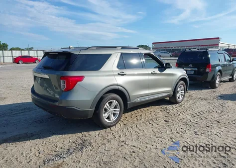 2020 Ford Explorer Xlt из США, поврежденный, VIN 1FMSK8DH8LGA79152